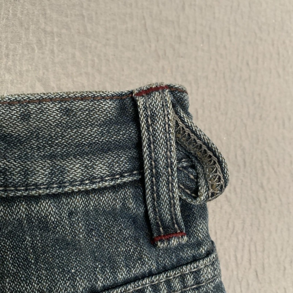Vtg PHAT FARM Jeans Mens 38x33 Wide Leg Baggy Double Seam Loop Skater Streetwear - Picture 13 of 15